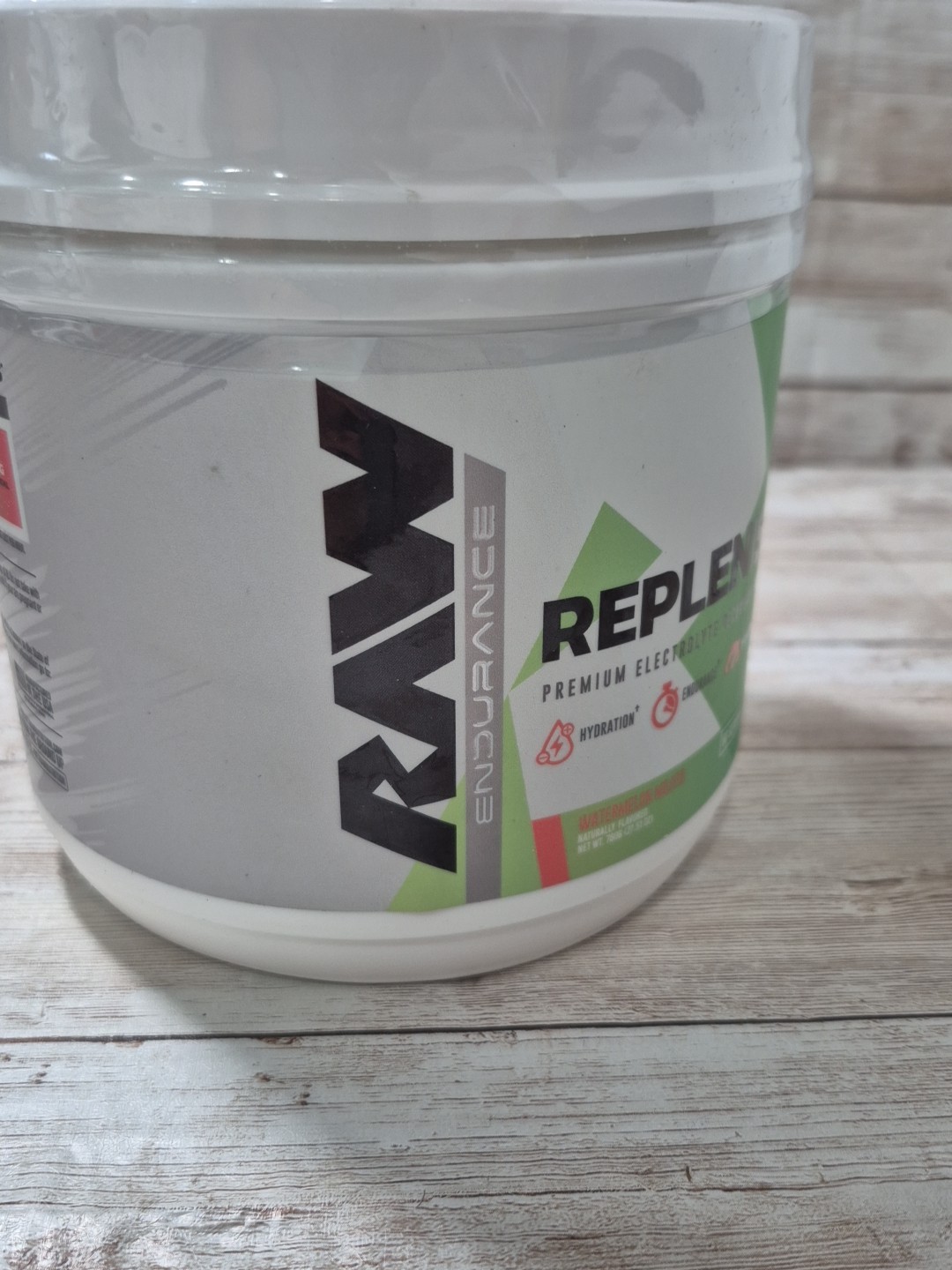 RAW Endurance Replenish Electrolyte Recovery Watermelon Mojito 60 Servings 07/26