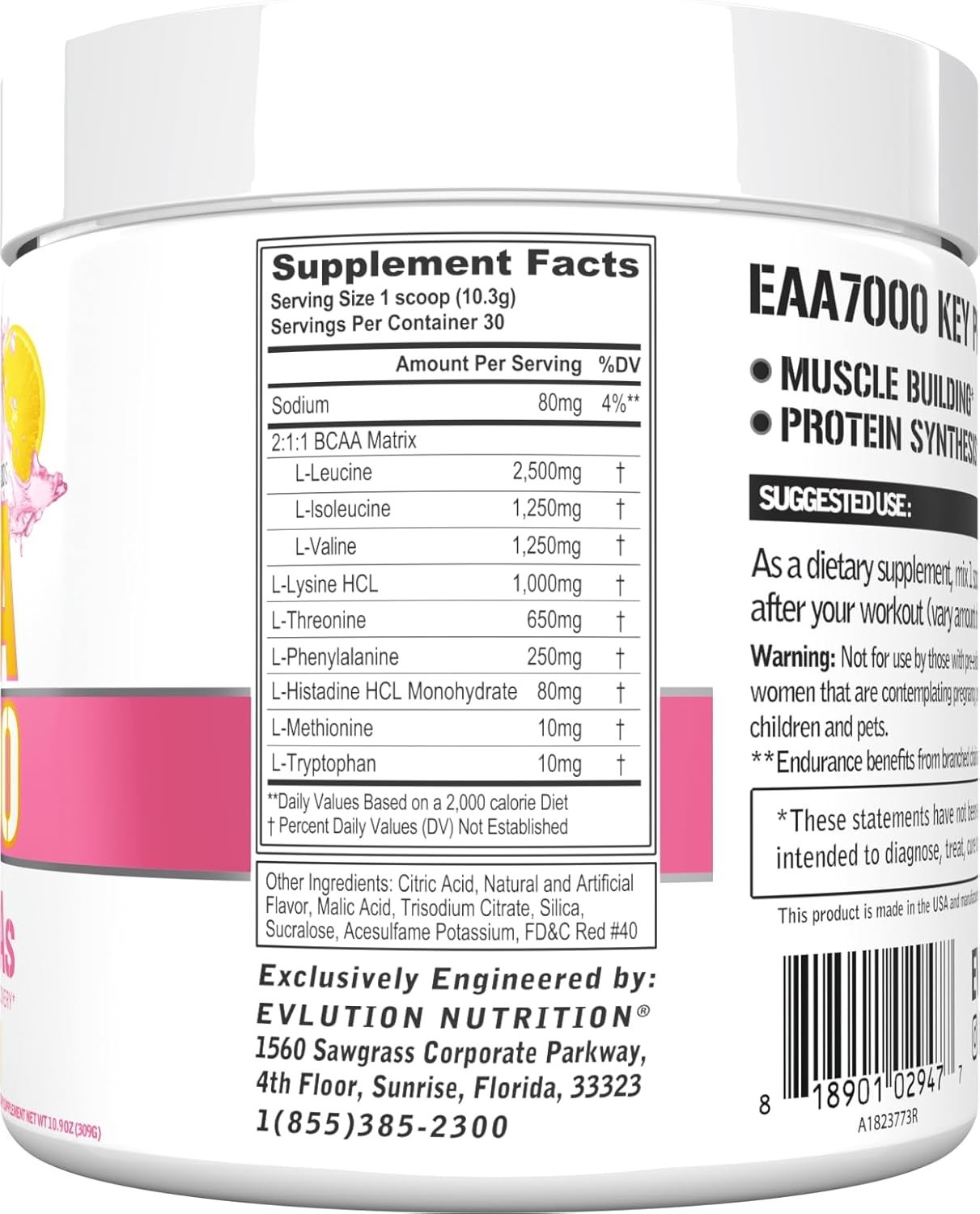 EAAs Amino Acids Powder – EAA Essential Amino Acids Pre & Post Workout Powder…