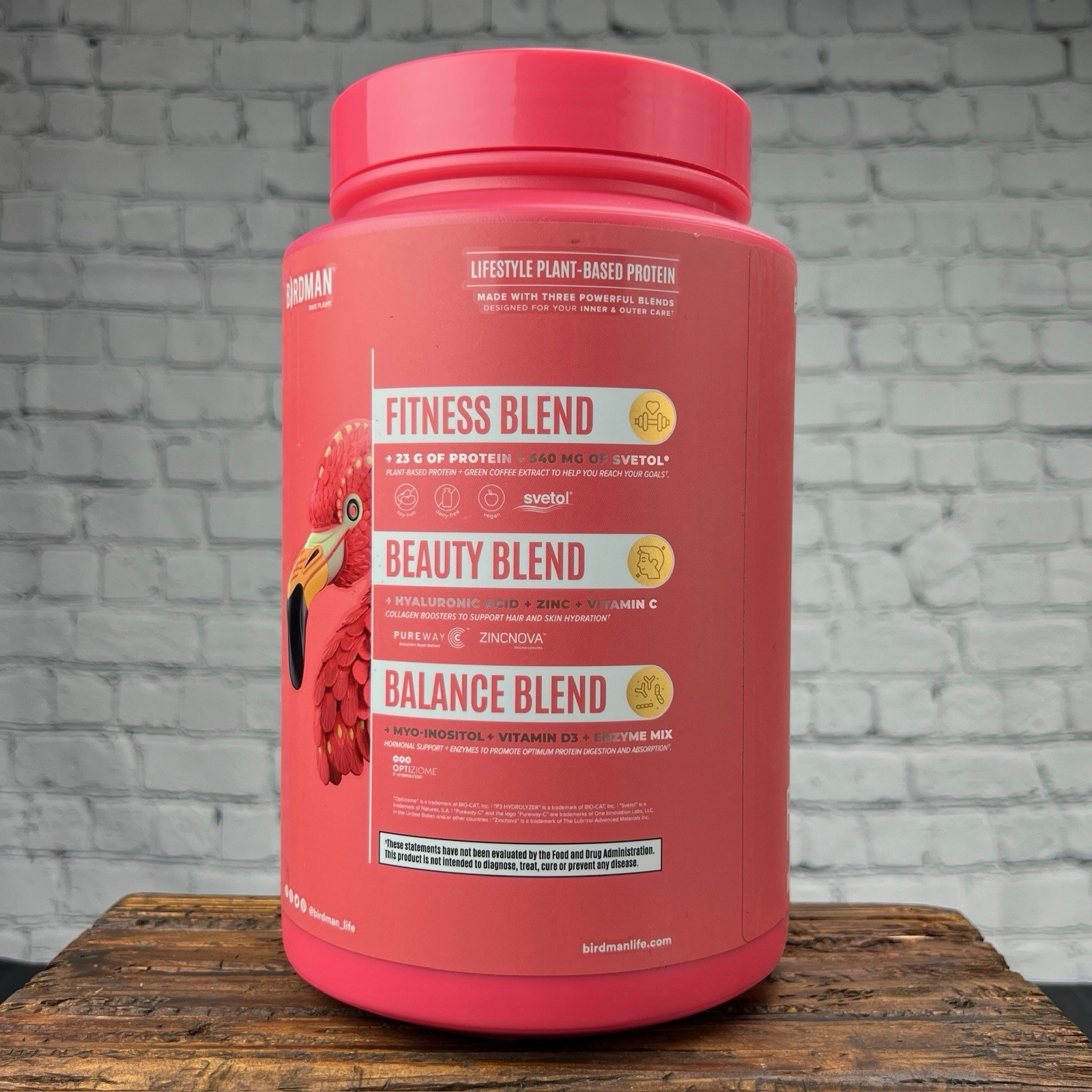 Fitmingo Vanilla Vegan Protein Powder Inositol Collagen Boosters 30 Servings