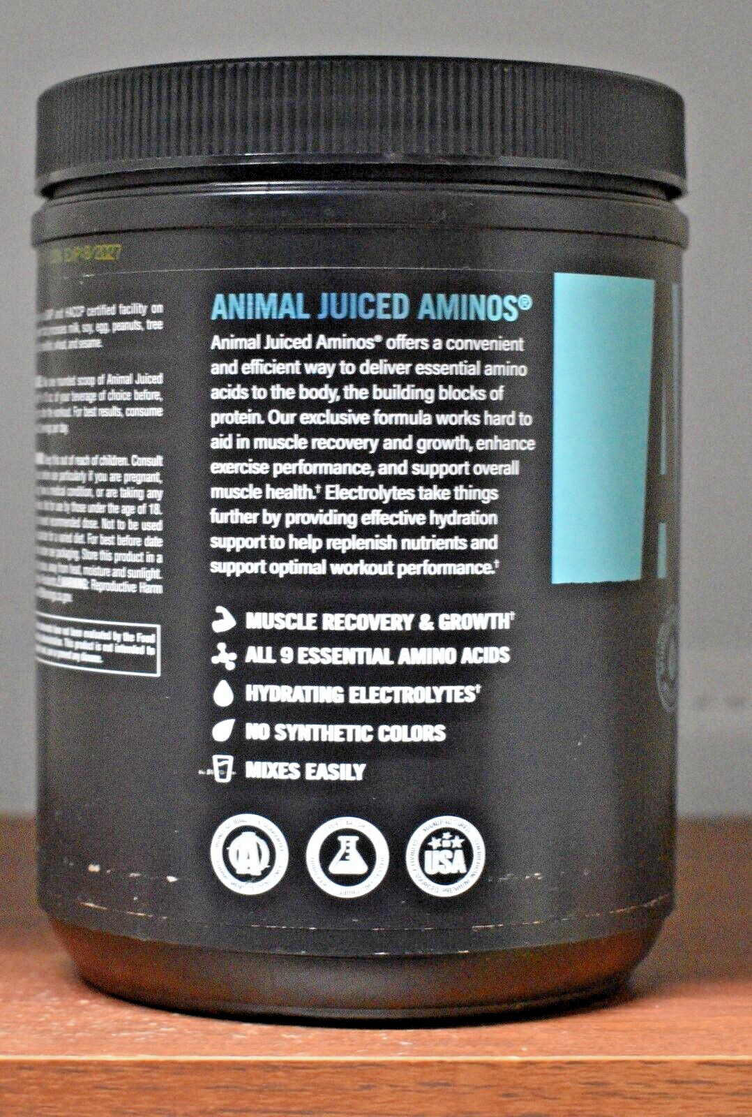 Universal Nutrition Animal Juiced Aminos Orange 30 Servings 13.1 oz Hydration