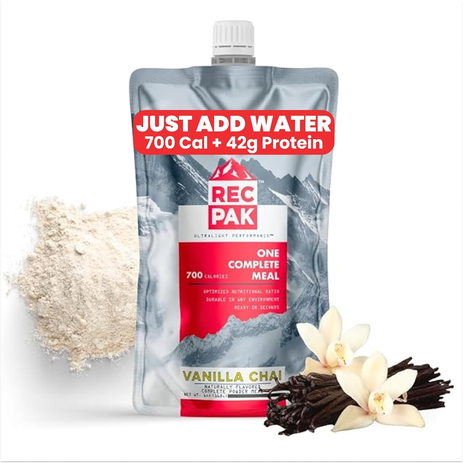 700 Cal 42g Protein Complete Nutrition for Backcountry Athletes Liquid Meal