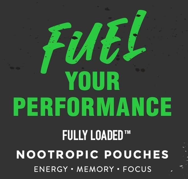 Fully Loaded Alpha Fuel Nootropic Pouches Wintergreen Fuel – Nootropic Energy…