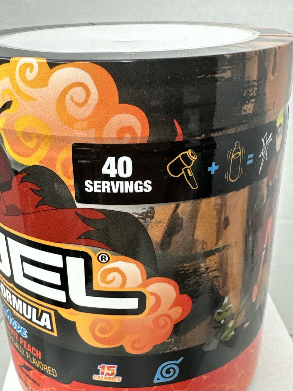 Gamma Labs G Fuel Naruto’s Sage Mode GFuel 40 Servings Grapefruit White Peach