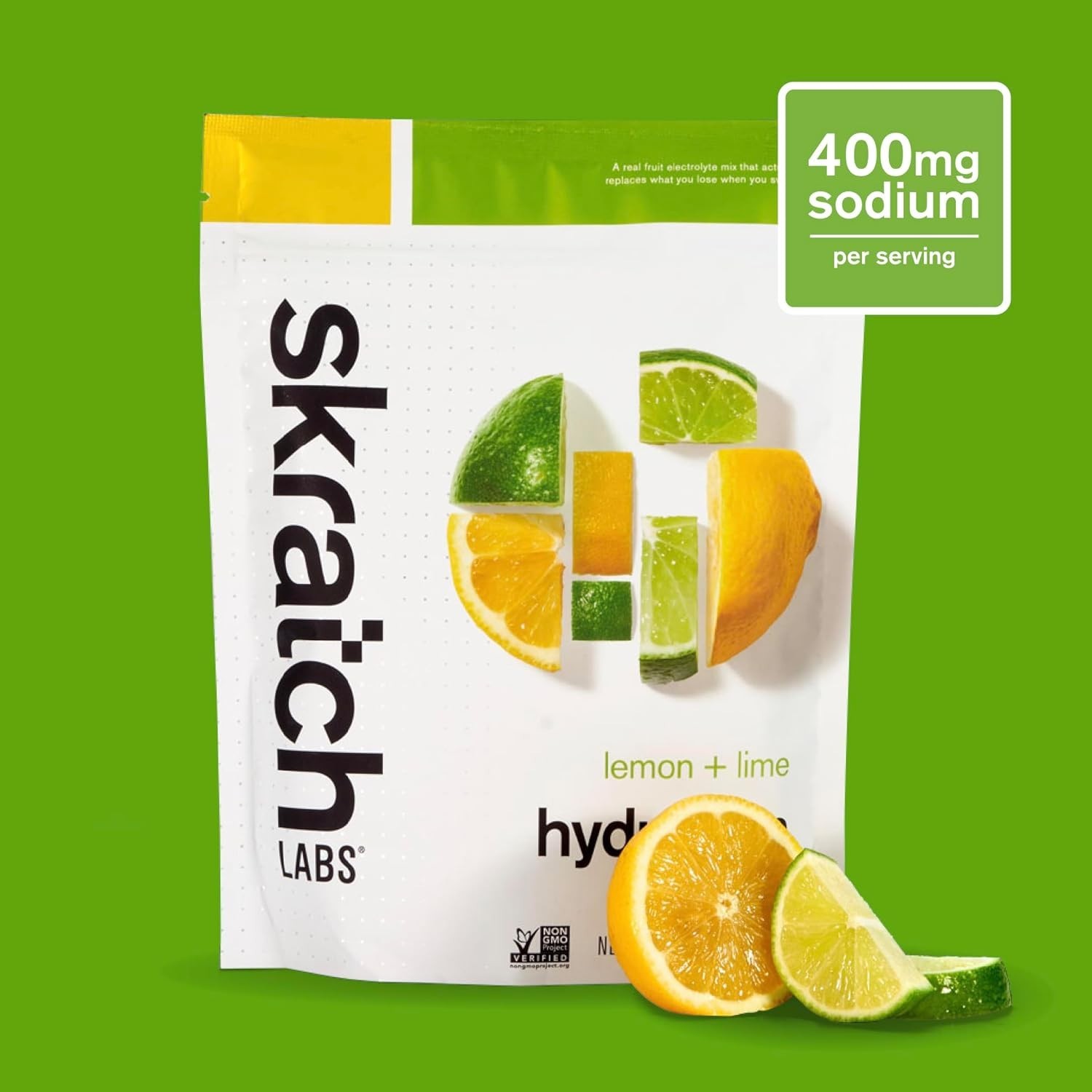 Lemon Lime Hydration Powder – Electrolyte Mix for Peak Performance, 20 Servings