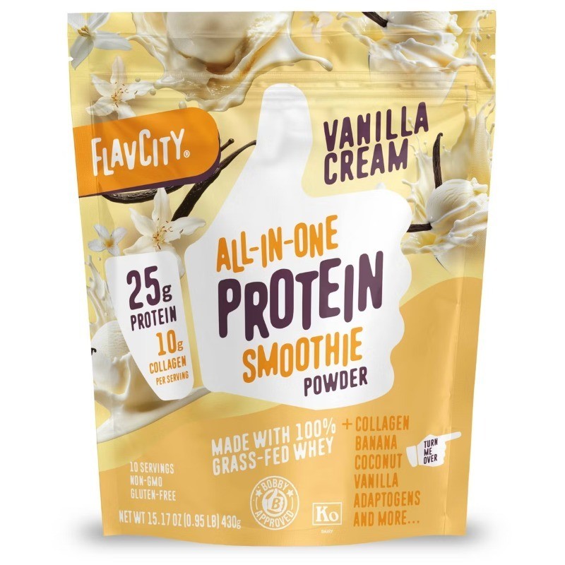 Protein Powder – Vanilla – 10 Serv (430g): High Protein, Gluten-Free