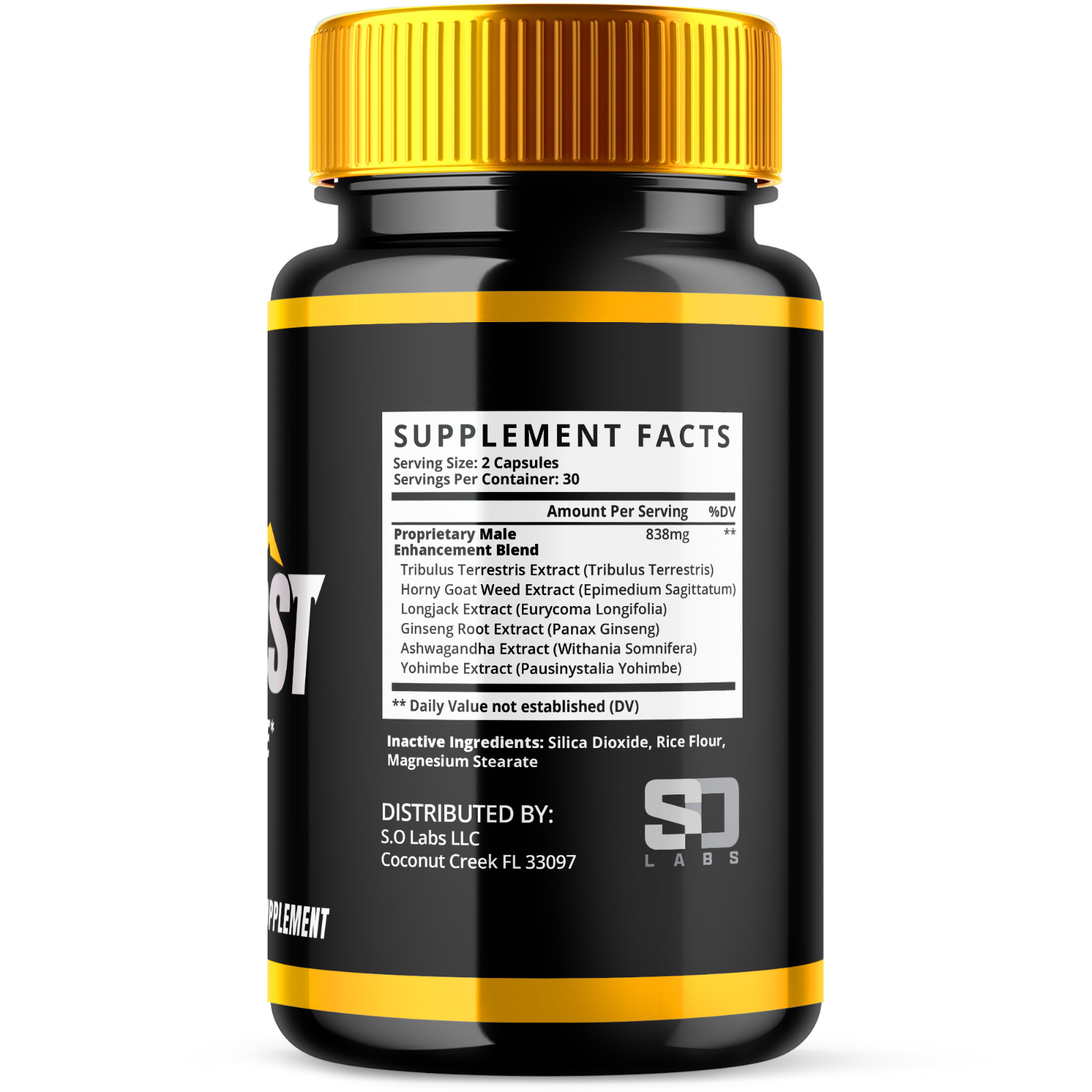 (5 Pack) Endoboost Men Supplement , Endo Boost Male Health Pills (300 Capsules)