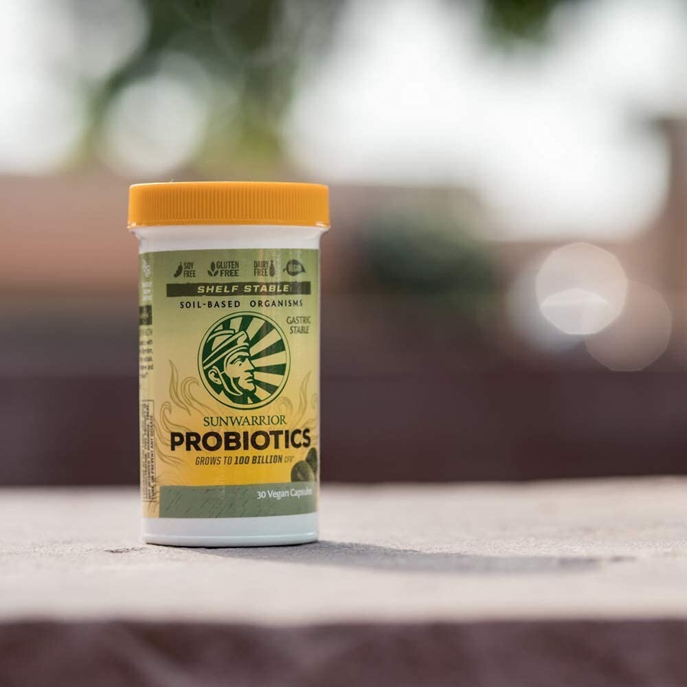 Sunwarrior Probiotics Plant Grows to 100 Billion CFU (30 Count)