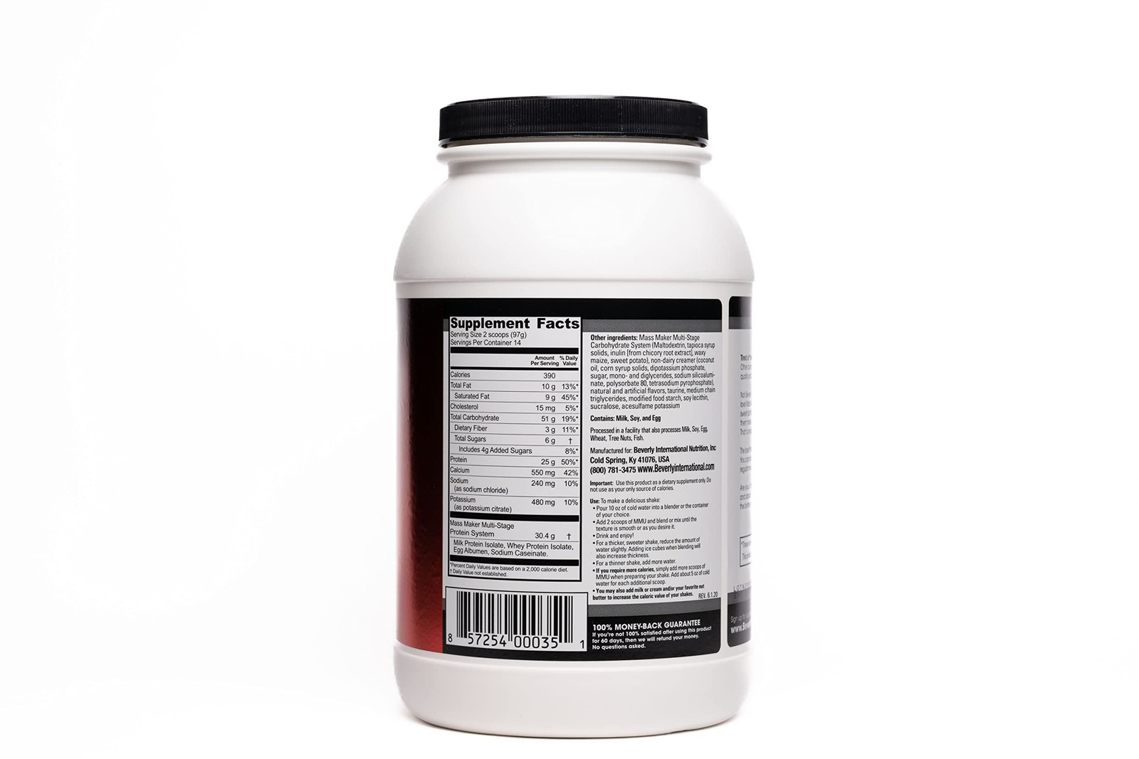 Mass Maker Ultra Protein Supplement Powder 14 Servings Lean Weight Gainer