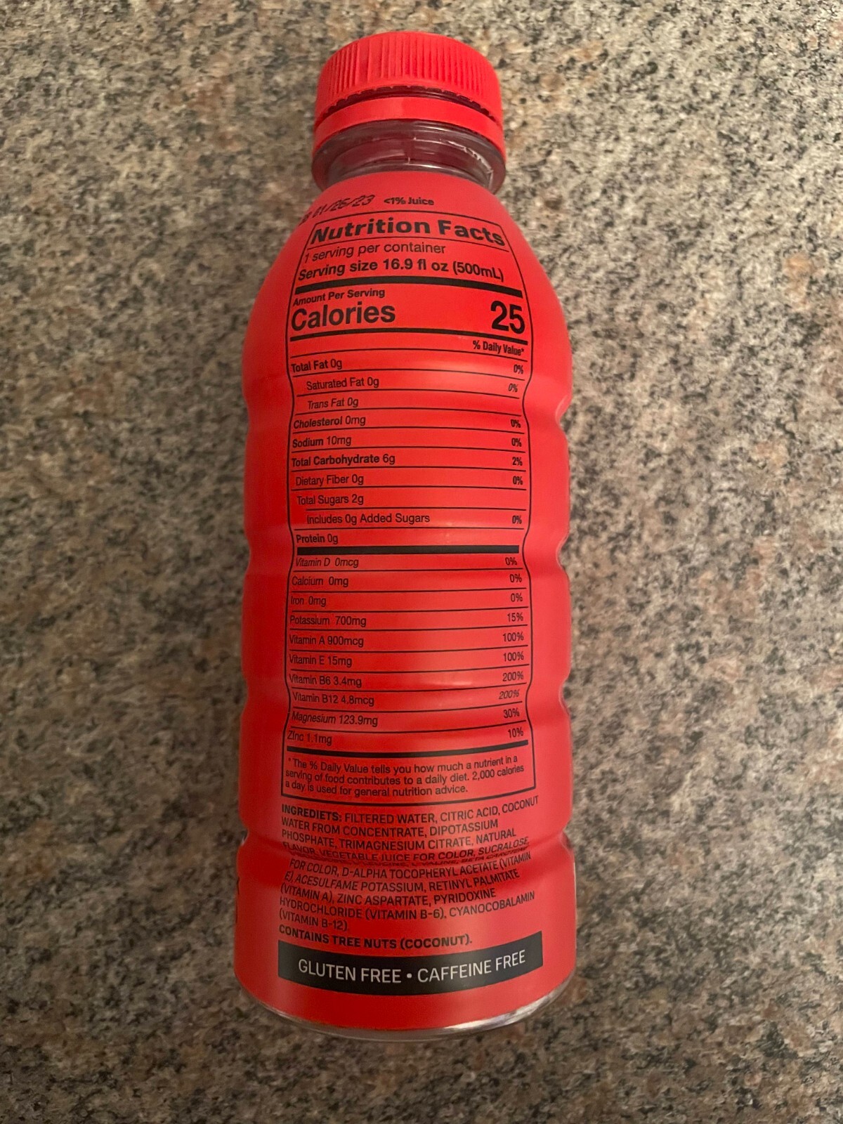*MISSPELLED* Prime hydration drink Tropical Punch *RARE* (READ DISC)