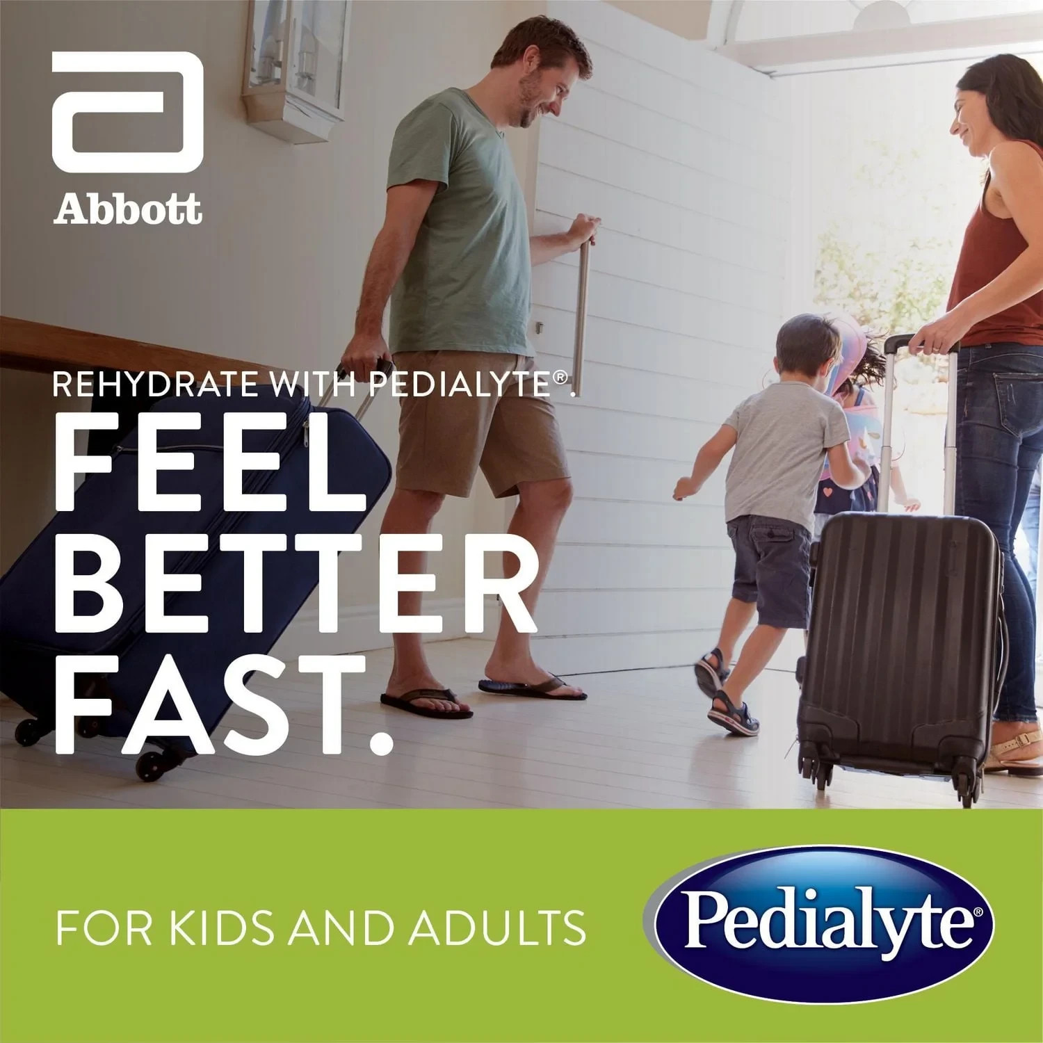Pedialyte Electrolyte Powder Sticks Oral Rehydration Solution, Apple 8 CT 2 PACK