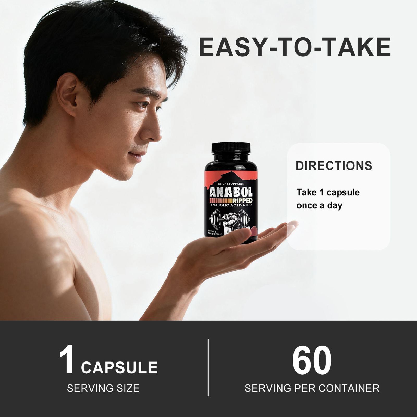 Anabol Hardcore Anabolic Muscle Builder – 60 Liquid Capsules
