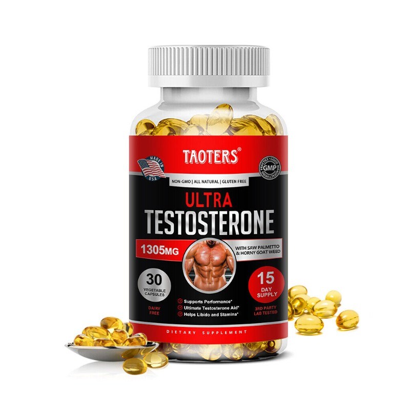 Ultimate Testosterone Aid for Men. Increase Sex Drive Power Testosteron-30 To120