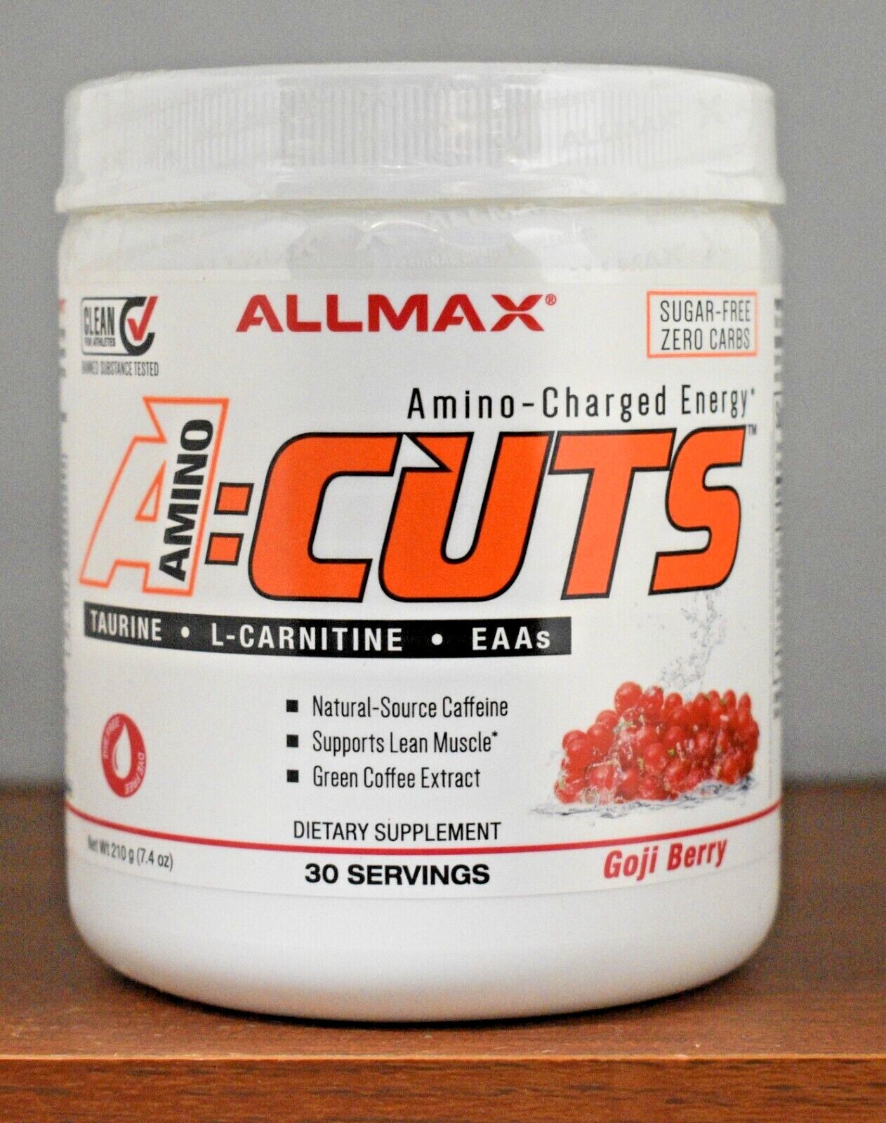 ALLMAX A:CUTS AminoCuts Amino Charged Energy Drink Booster ACUTS Choose Flavor