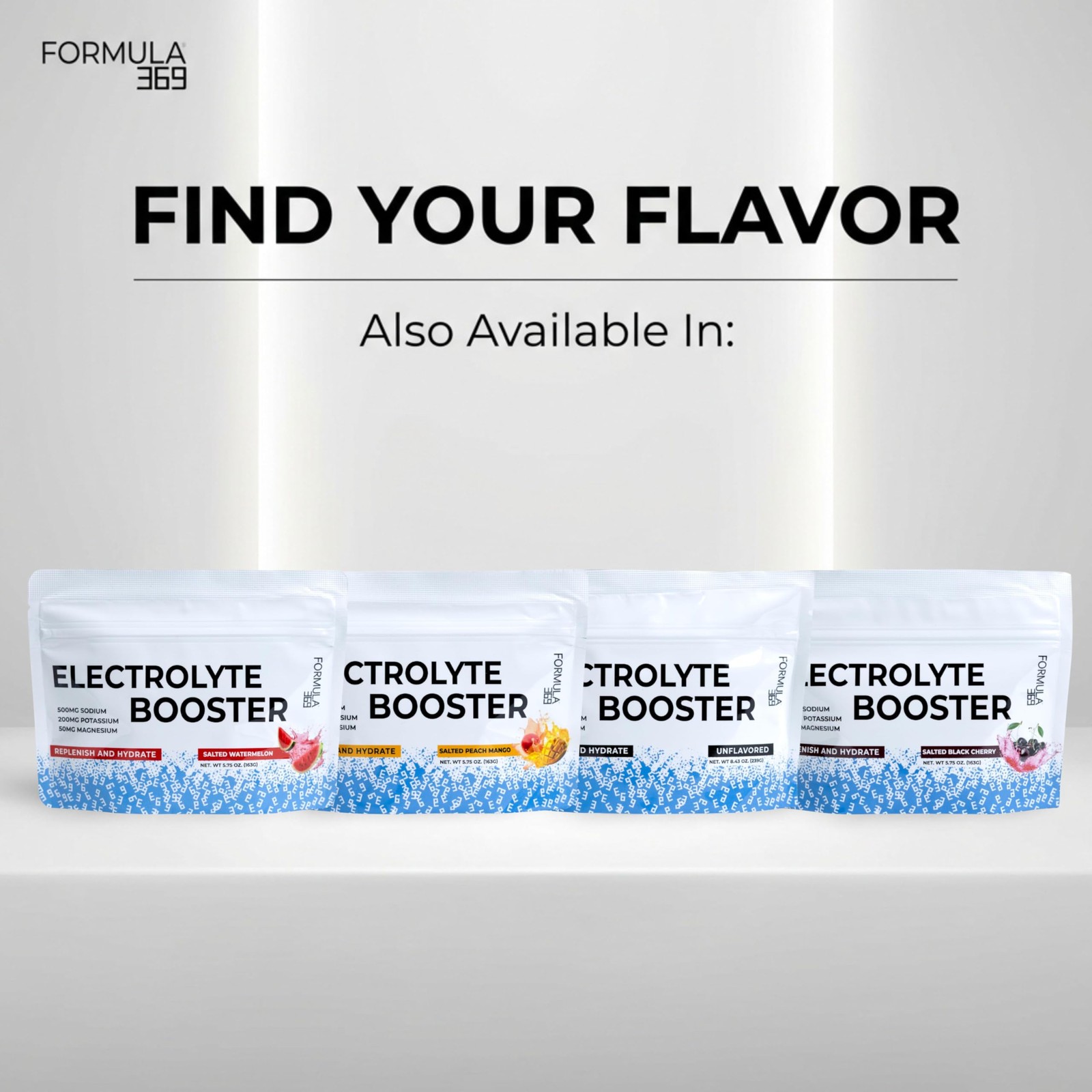 Formula 369 Electrolyte Booster Salty Watermelon 50 5.75 Ounce (Pack of 1)