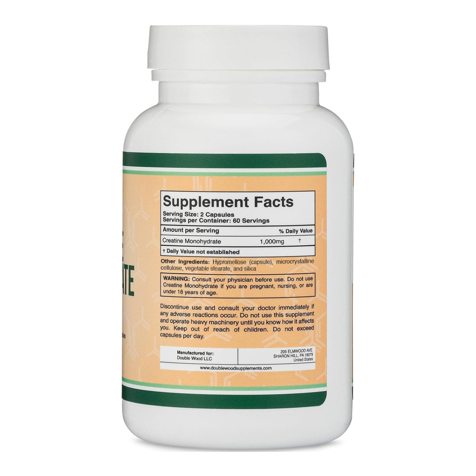 Creatine Pills 1,000Mg per Serving (120 Creatine Capsules) Free Shipping! NEW!..
