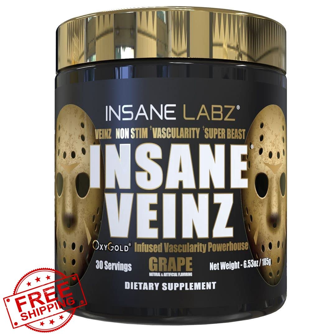 Insane Labz Grape Veinz Gold 30 Servings
