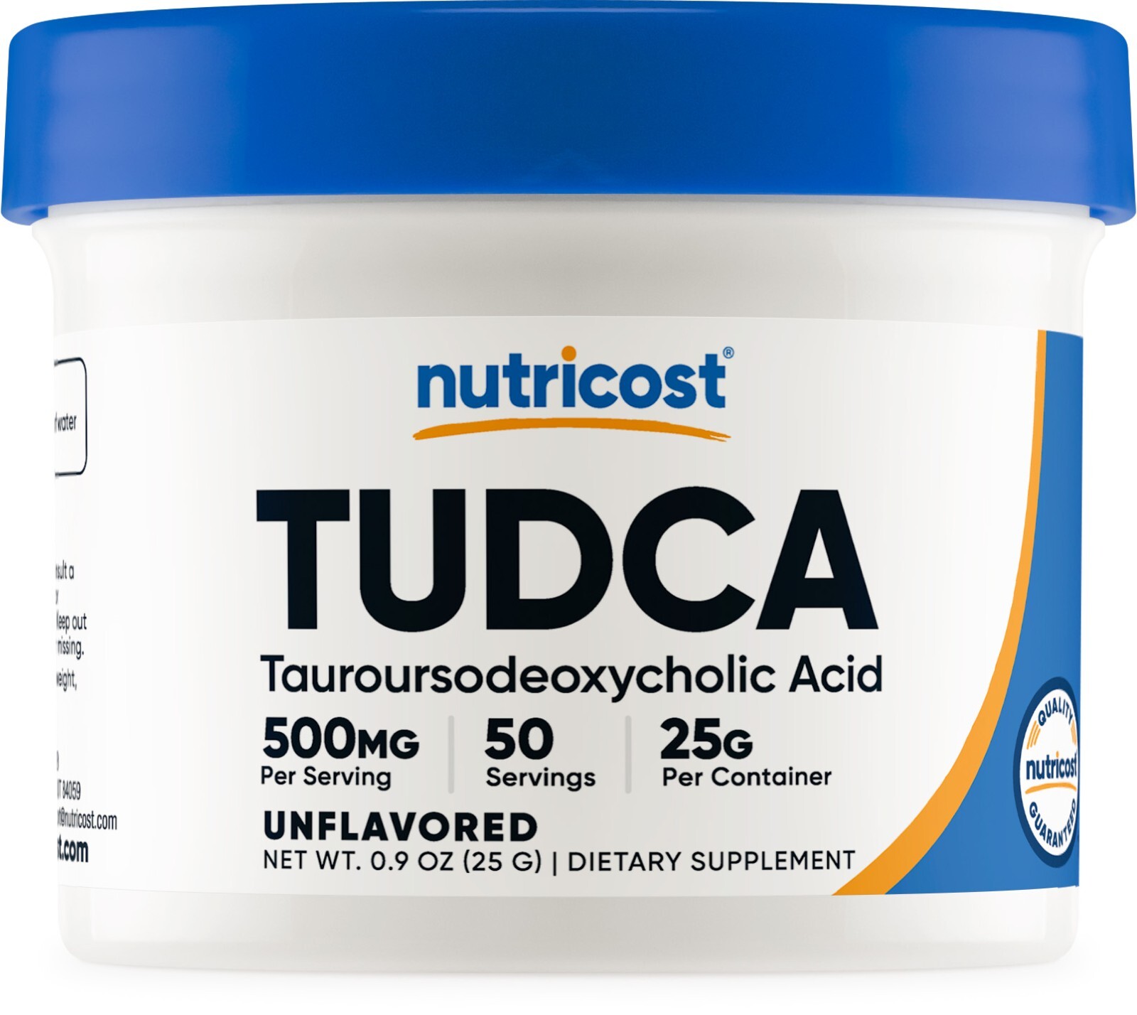 Nutricost Tudca Powder 25 Grams (Tauroursodeoxycholic Acid) – Gluten Free