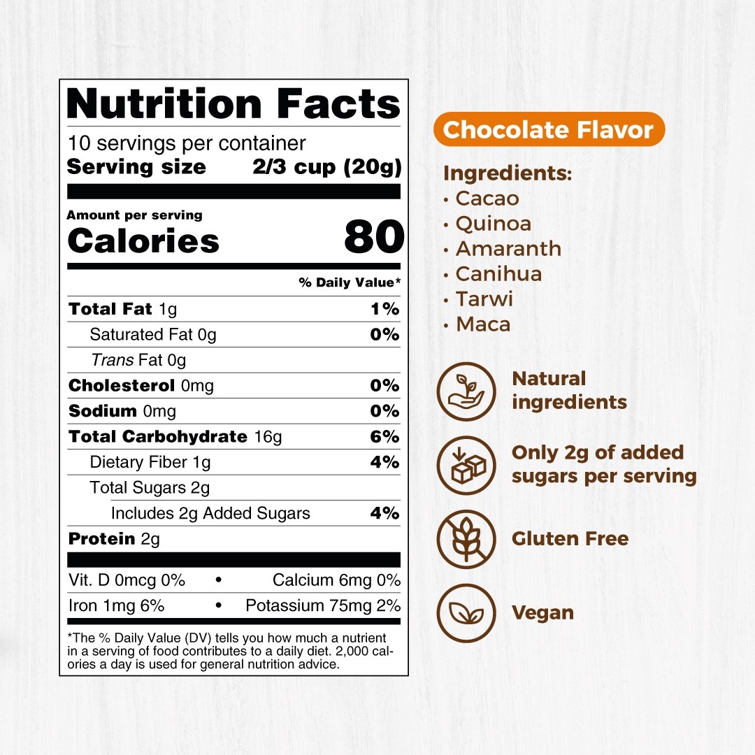 4 boxes Cereal – Antioxidant and anti-inflammatory properties – Organic, Vegan.