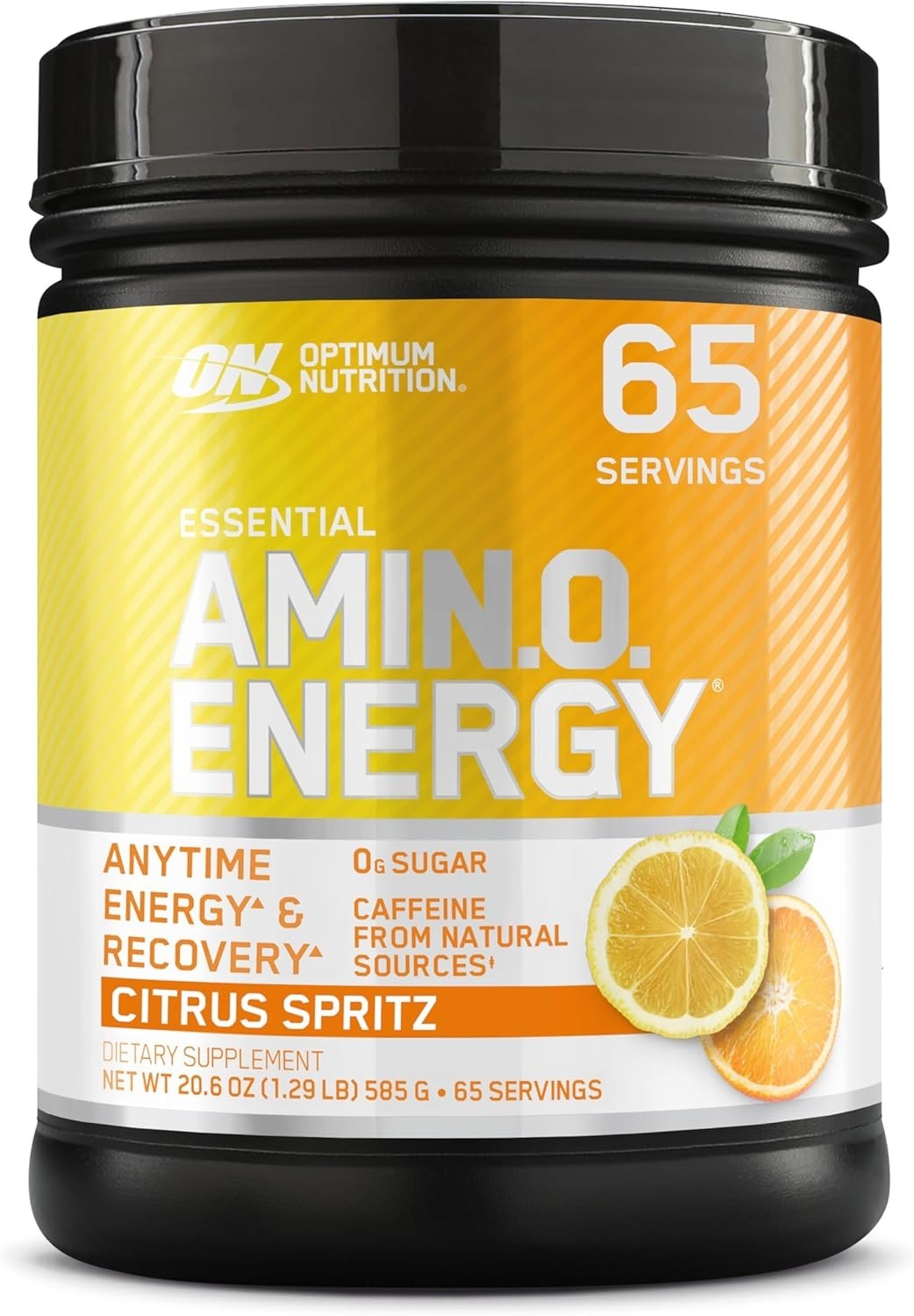 Citrus Spritz Pre Workout Formula – BCAAs & Caffeine for Ultimate Energy Boost