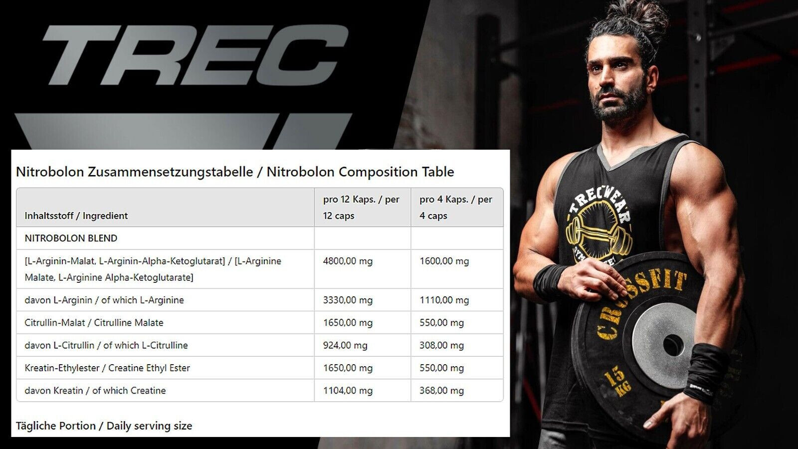 NITROBOLON 150 CAPS- Maximum muscle pump strength gain, longer endurance, energy