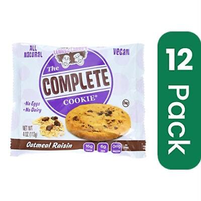Lenny & L Cookie Complete Oatmeal Raisin – 4 oz (Pack of 12)