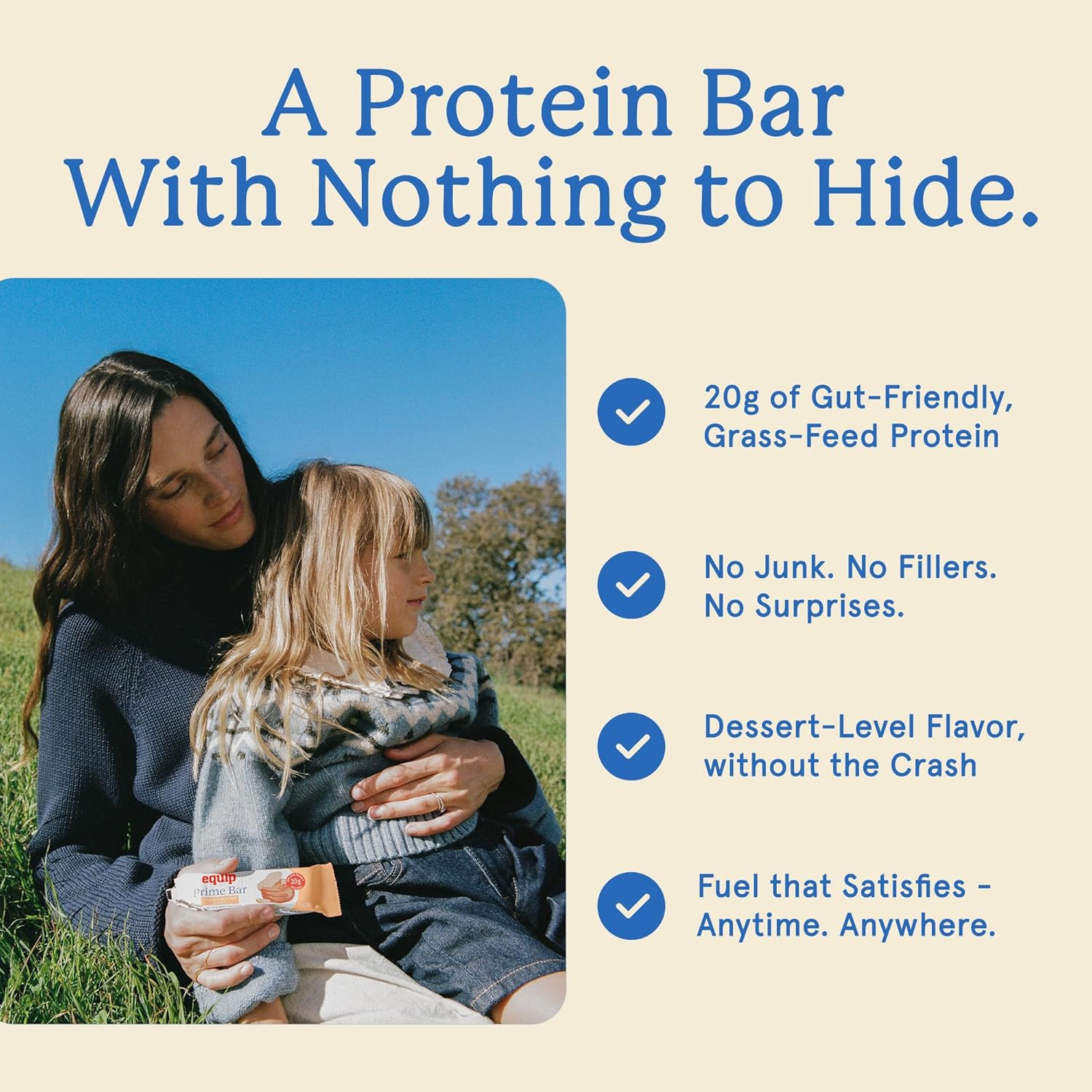 Foods High Protein Prime Bars – Grass Fed Beef Protein, Collagen & Tallow – Gut