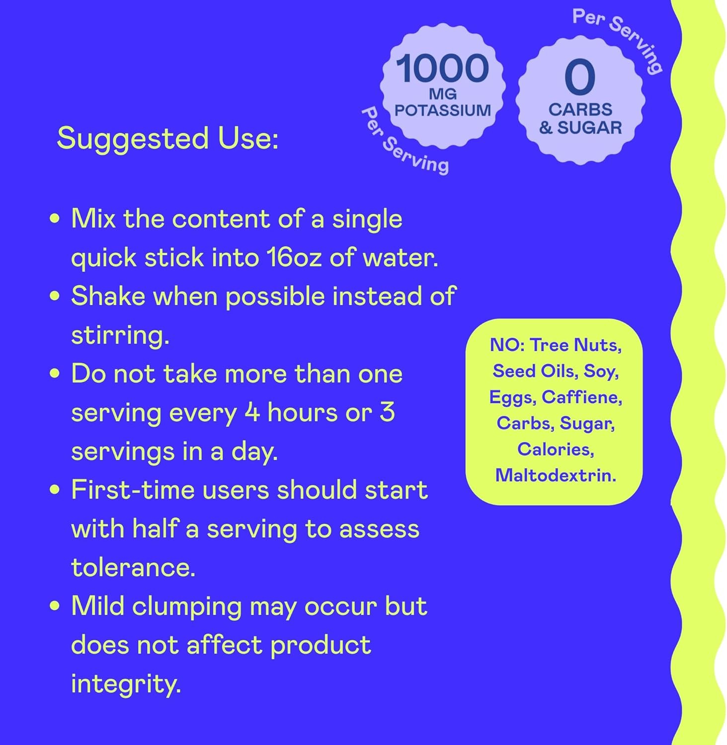 Hi-Lyte K1000 Blue Raspberry Electrolytes Powder Packets, 30 Servings – 1000mg