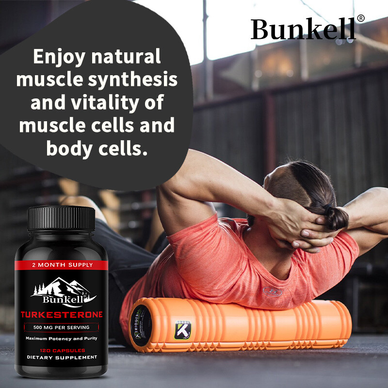 Turkesterone Improve Athletic Performance Balanced Muscle Strength 30-120 Pills