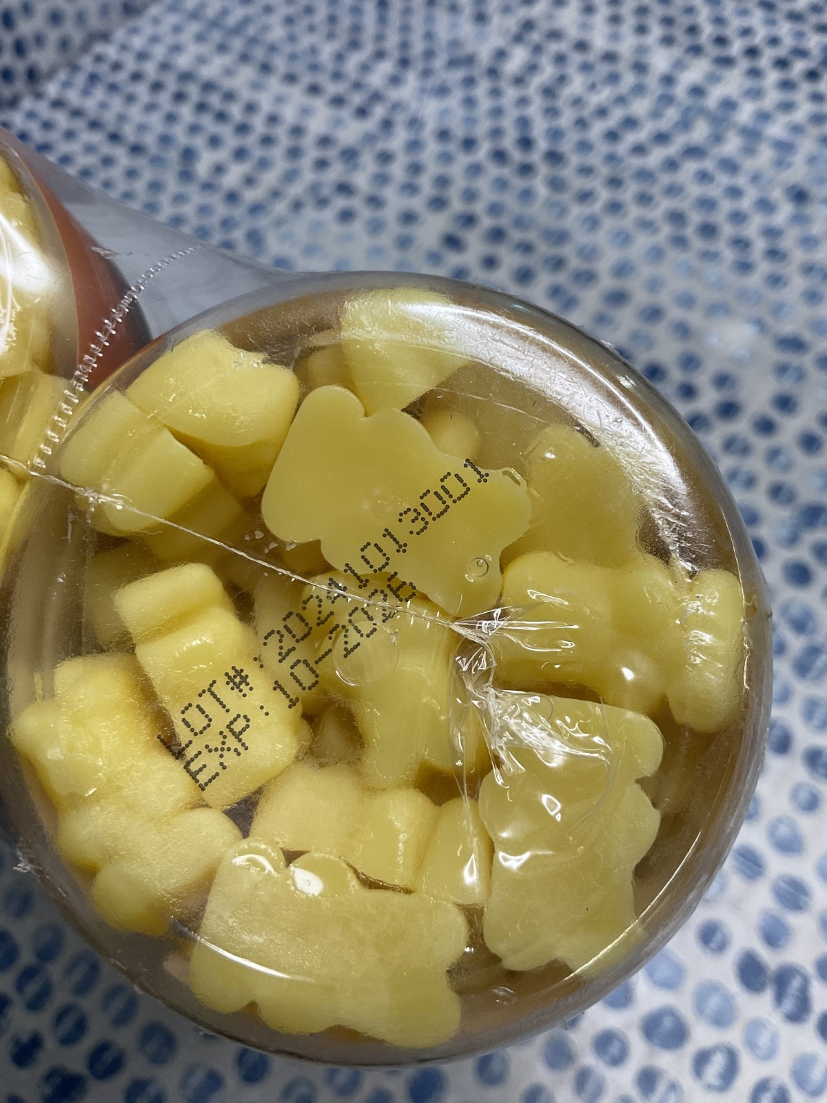Happyummmm Creatine Monohydrate Gummies 5000MG Boost Strength Pineapple EX 10/26