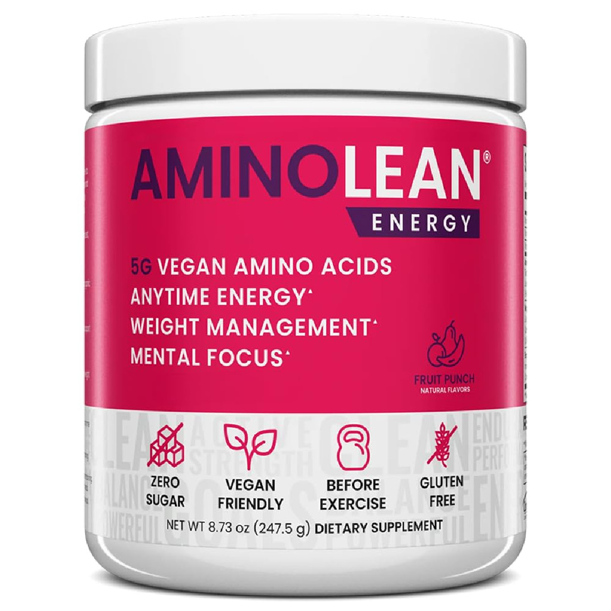 Rsp Nutrition Aminolean Pre Workout Powder Amino Energy Weight Management Vegan
