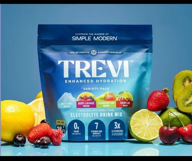 💧Trevi Enhanced Hydration Variety Pack 28 Count, Sealed Exp.06/27