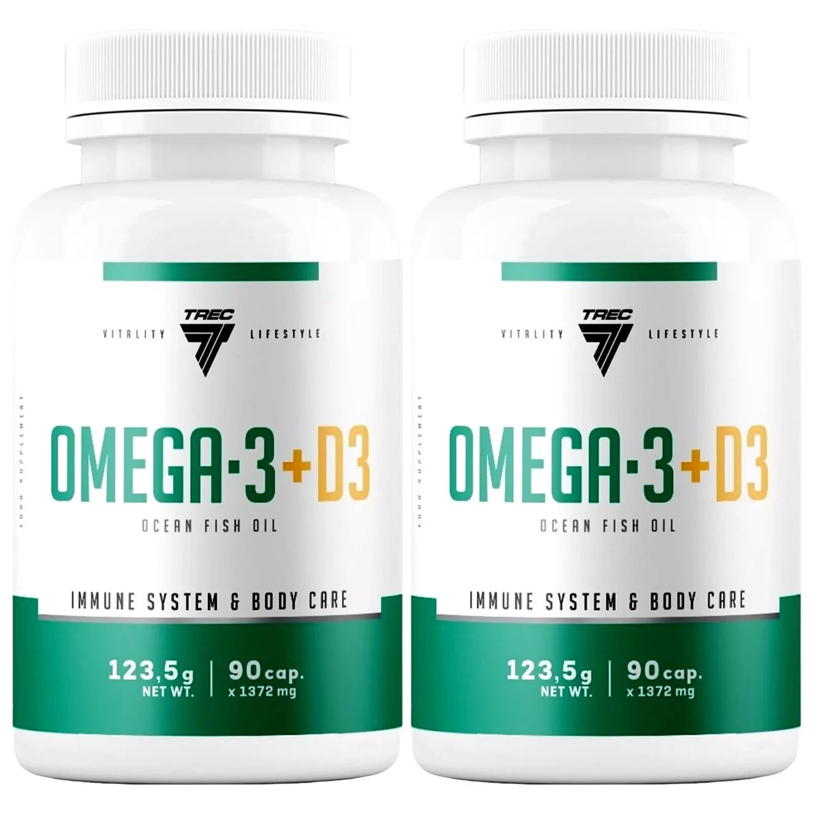 Omega-3 + D3 – TREC – support for heart, immune system, healthy bones and joints