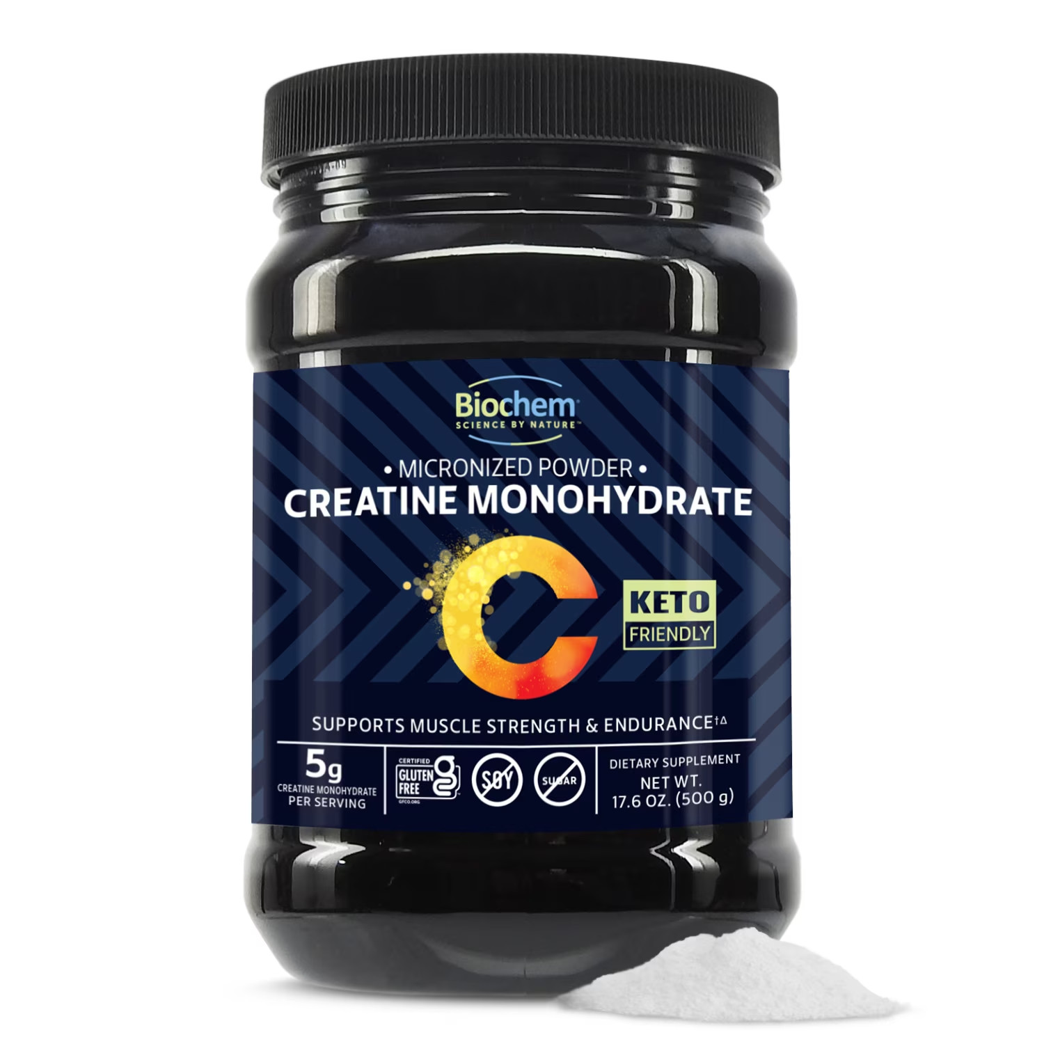 Micronized Creatine Monohydrate Powder 17.6 Oz 100 Servings