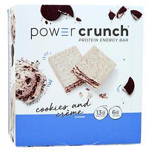 Power Crunch Protein Energy Bar Cookies and Creme 12 bars