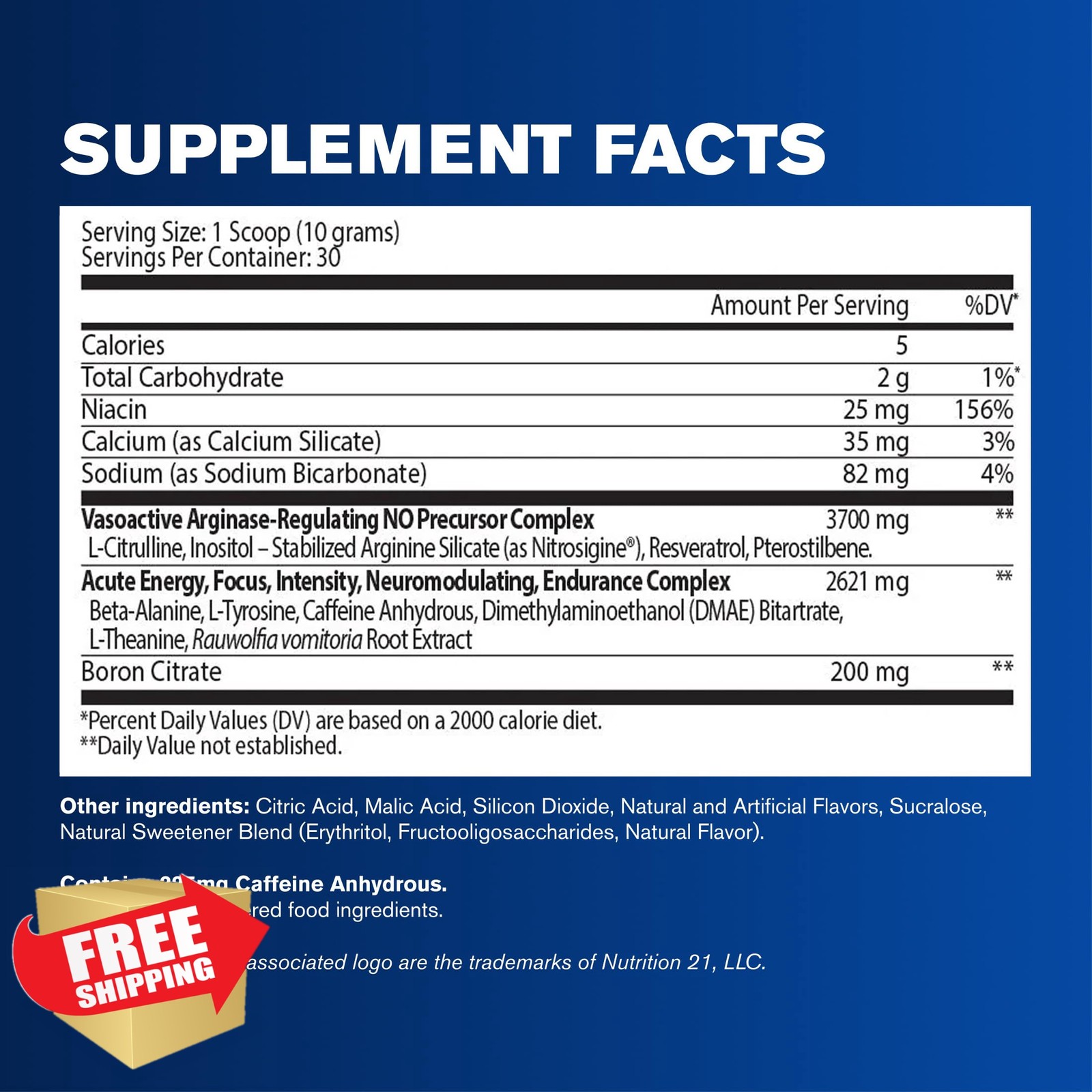 GAT SPORT Nitraflex Blue Raspberry Pre-Workout