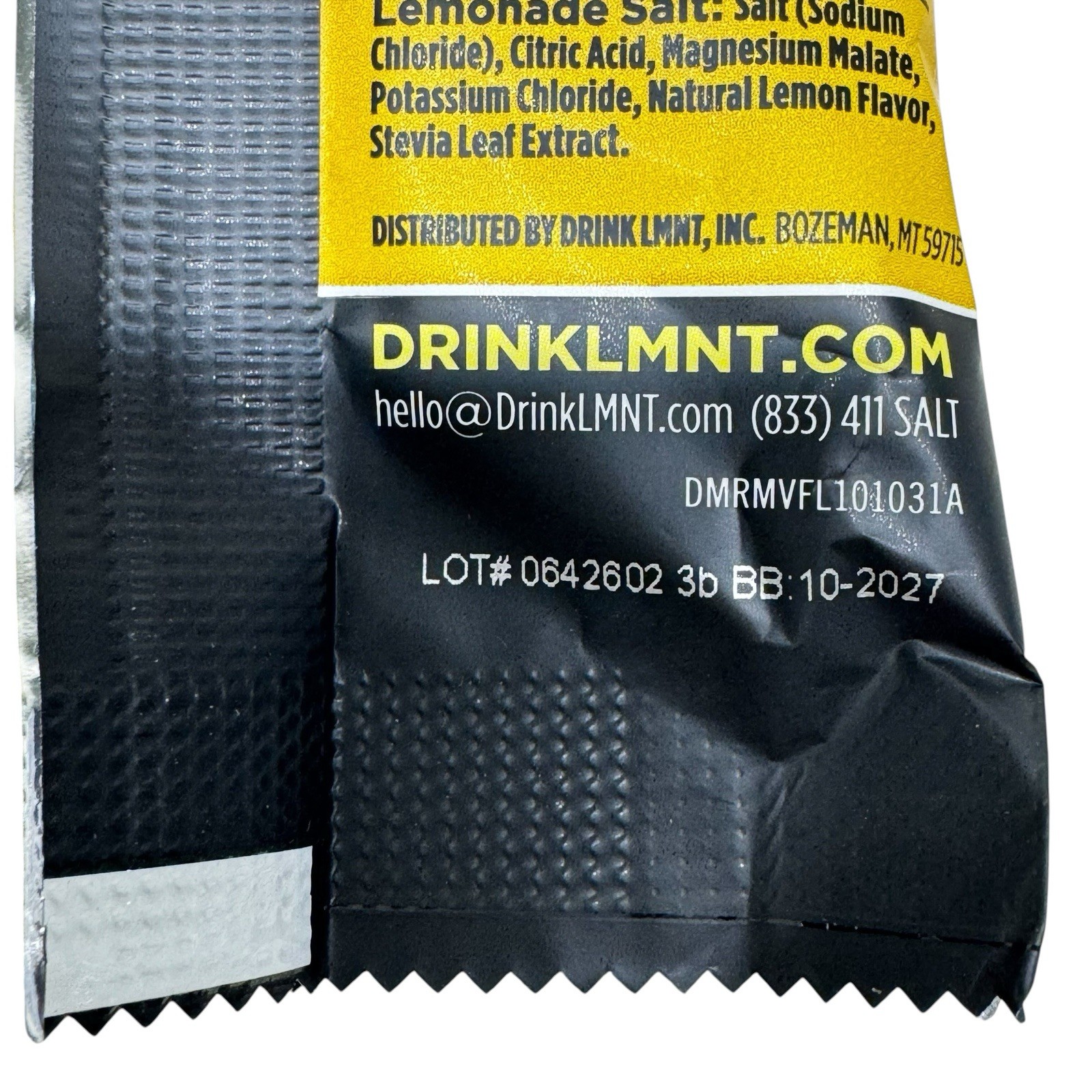 LMNT Electrolyte Drink Mix 3 Pack NEW LEMONADE FLAVORS Hydration Zero Sugar Keto