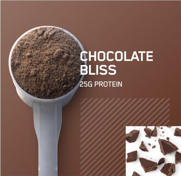 Optimum Nutrition Gold Standard 100% Isolate Whey Protein, Chocolate Bliss, 3 lb
