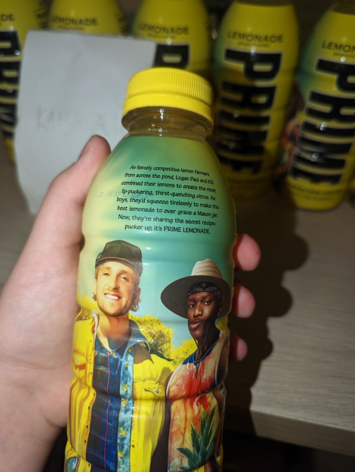 PRIME HYDRATION DRINK – Lemonade Flavour – NEW – KSI & LOGAN PAUL