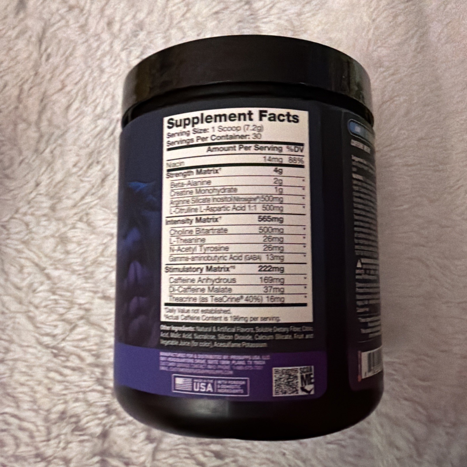 Mr. Hyde, Signature Sustained Energy Pre-Workout, Blue Razz, 7.6 oz Exp 03/2027
