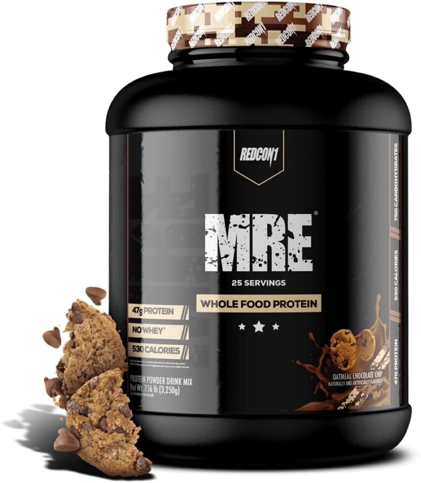 Redcon1 MRE Whole Food Protein WHEY-FREE Meal Replacement 7LB 25 Servings New