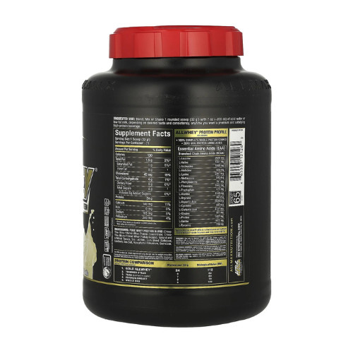 GOLD ALLWHEY®, Premium Whey Protein, French Vanilla, 5 lbs (2.27 kg)