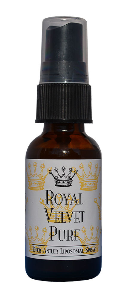 Royal Velvet Pure Deer Antler Liposomal Neurotrophin Spray with IGF-1 (1 fl oz)