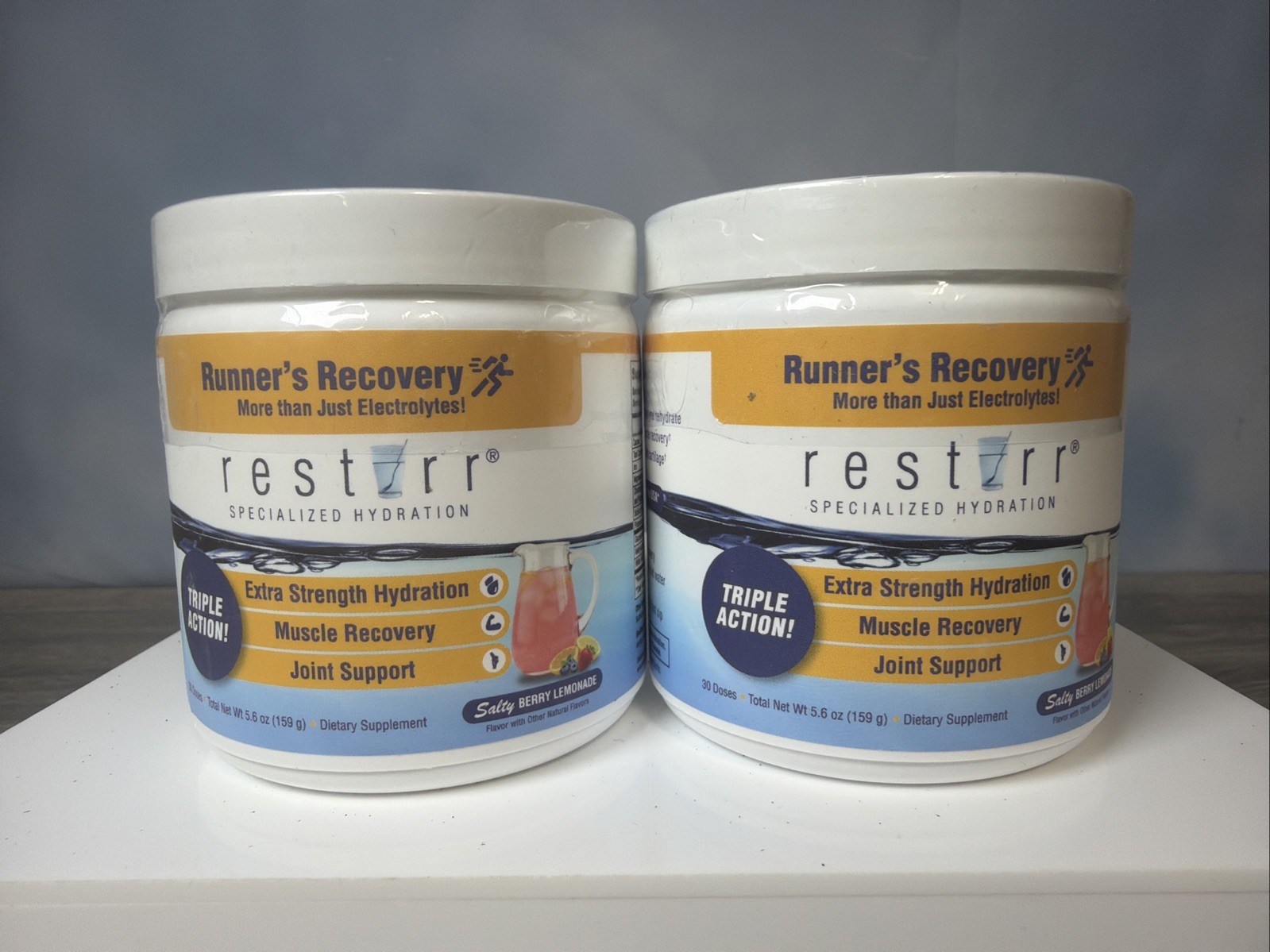 Runner’s Recovery: Triple Action Extra Strength Hydration – 30 Doses 5.6 oz 2 PK