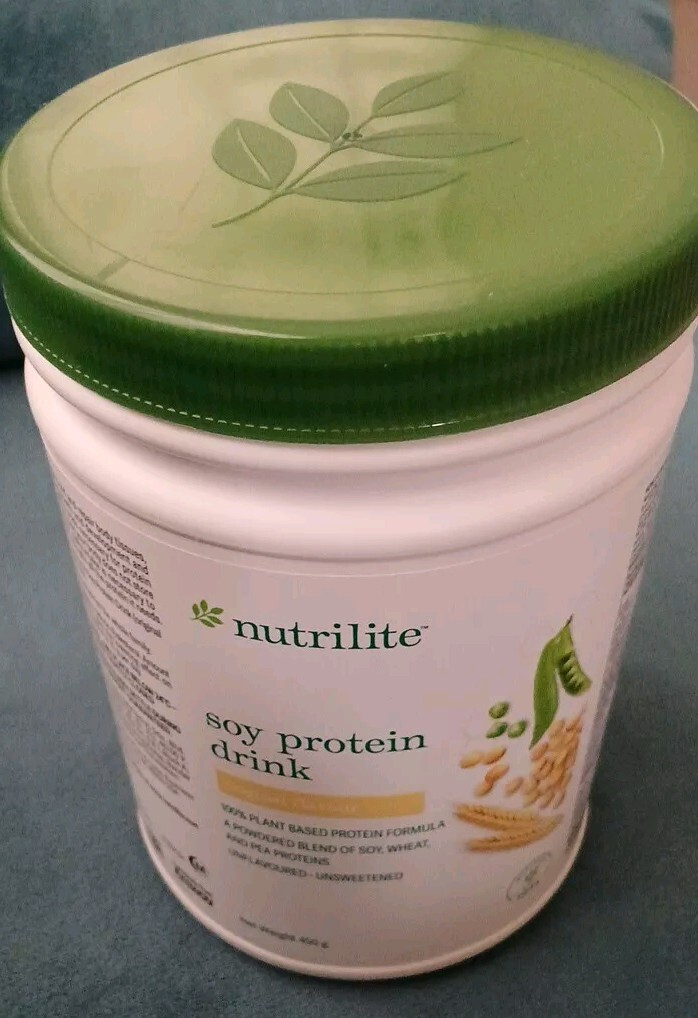 NUTRILITE SOY PROTEIN DRINK 450 gr EXP 06/26 FAST SHIP USA SELLER