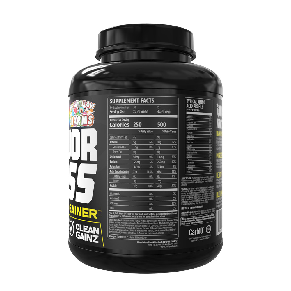 Major Mass™ Lean Mass Gainer Protein – Marshmallow Charms