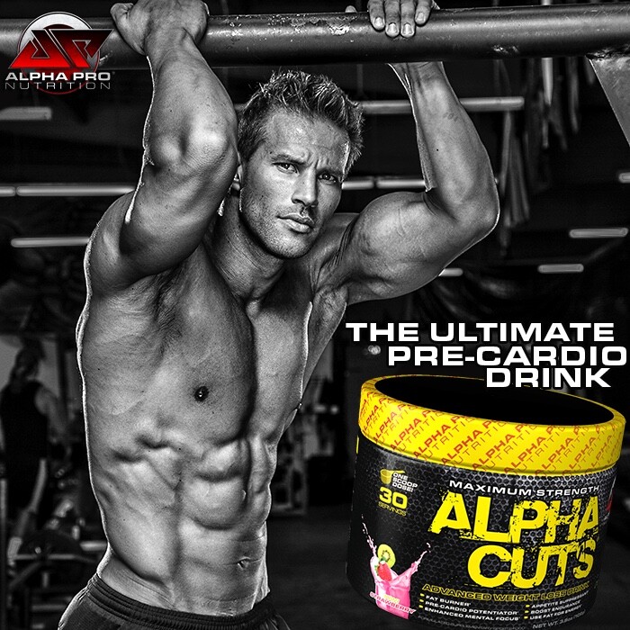 Fat Burner Weight Loss Alpha Cuts Pre Workout Powder Alpha Pro Nutrition Burn