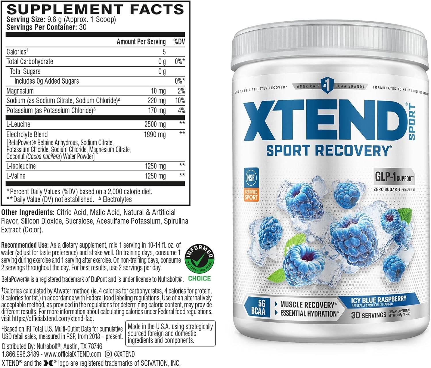 Electrolyte Powder with Amino Acids for Muscle Growth and Energy Management