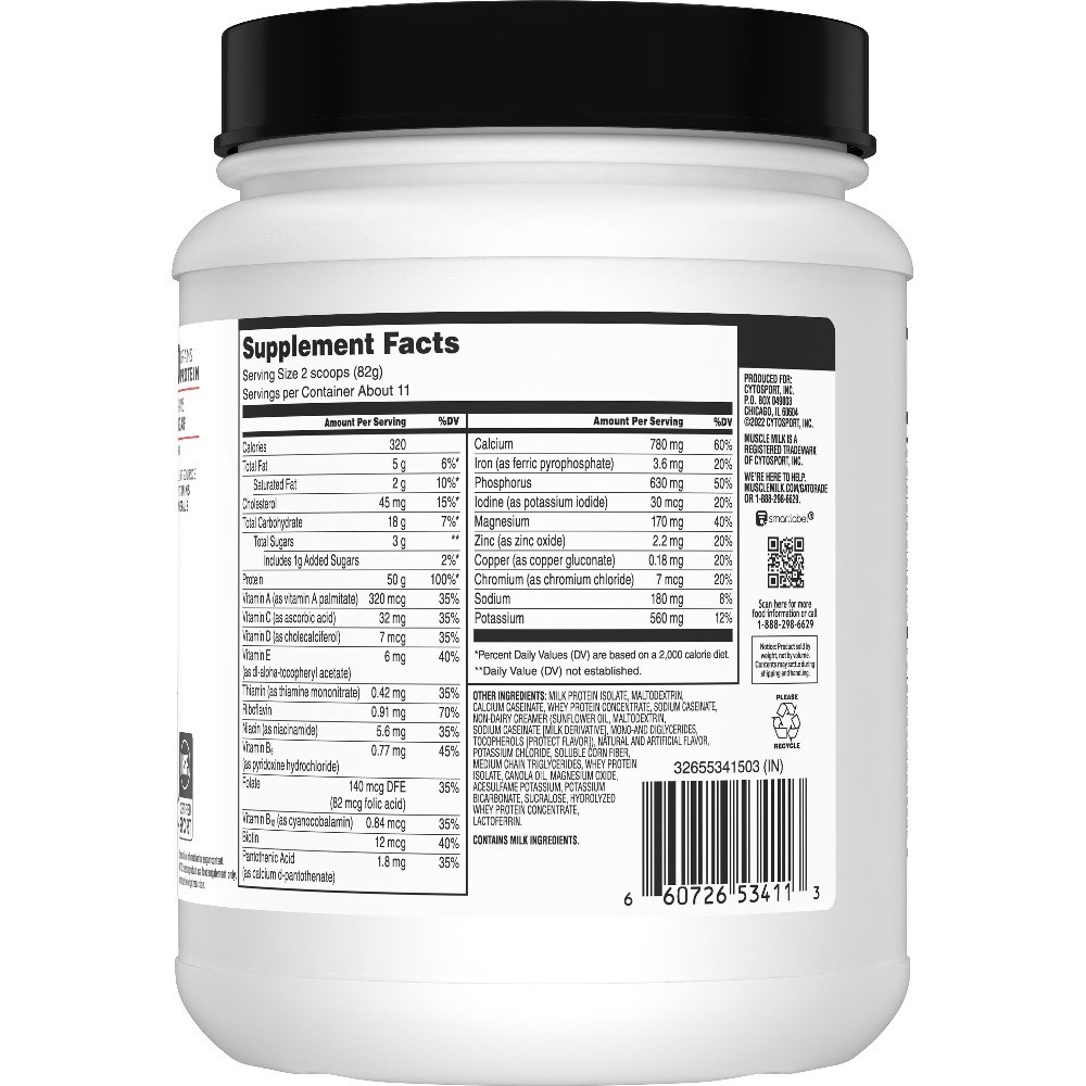 High Protein Powder Supplement Knockout Chocolate Flavor 50g Protein 2lb 11