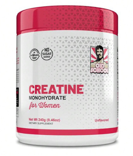 School Old Labs Creatine Powder w/ Collagen & BCAA for Women – 30 Servings