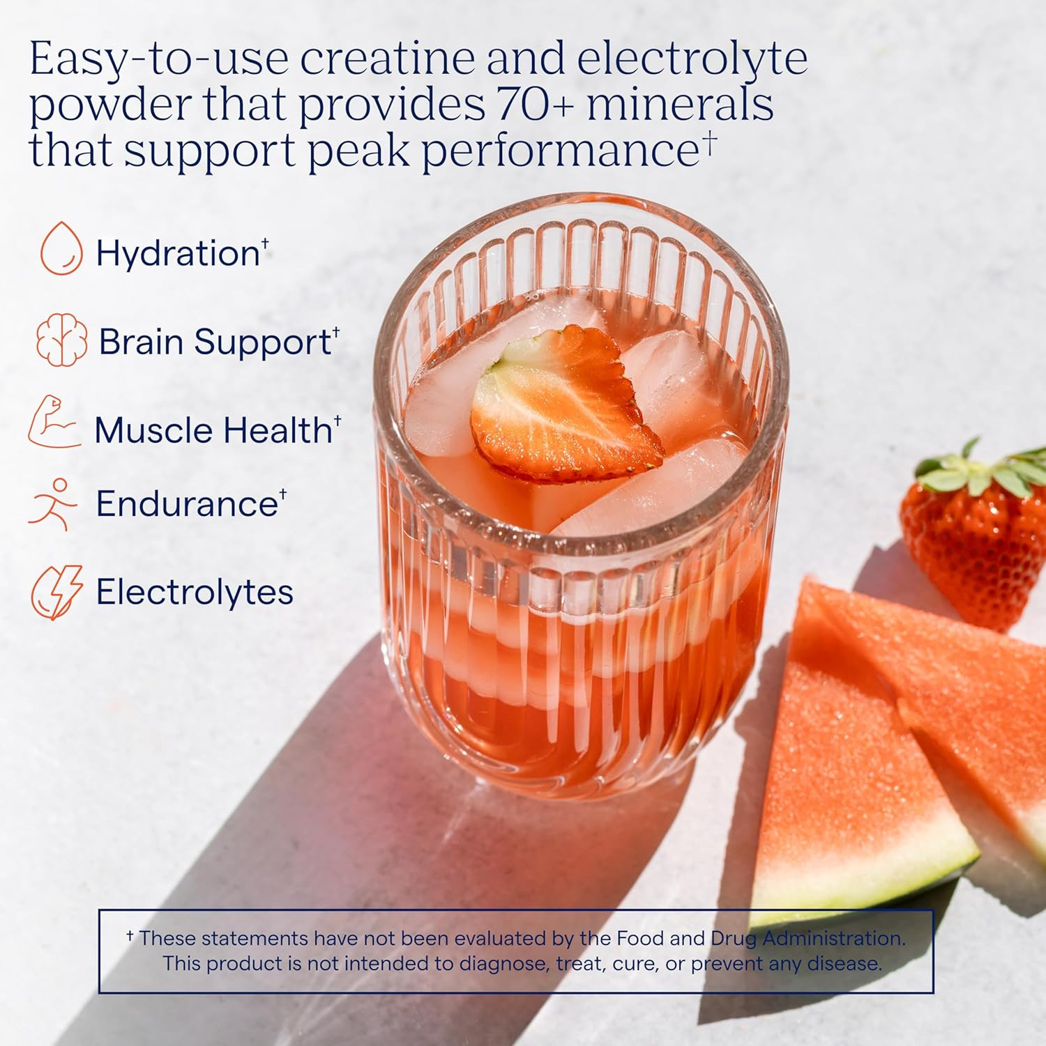 Creatine + Electrolytes Powder – Creatine and Mineral Hydro Pak Supports Hydrati